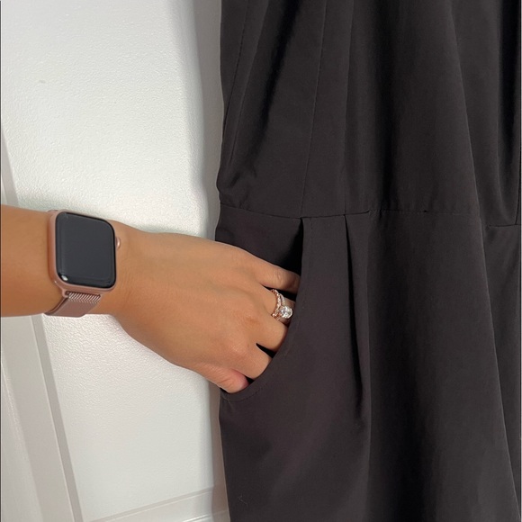 Edgy black cocktail dress with pockets! - Picture 4 of 5